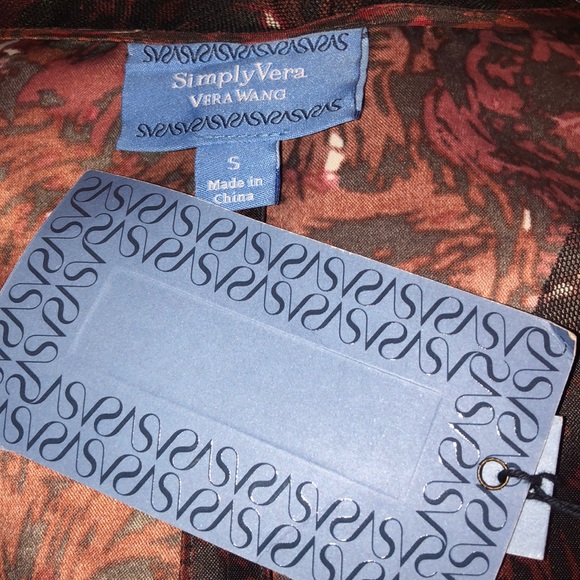 🥀SIMPLY VERA VERA WANG🥀RED ROSE SEQUIN DRESS🥀 - Picture 11 of 12